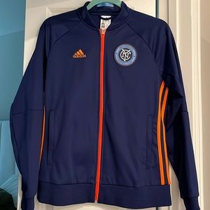 NYCFC Zip Up track Jacket